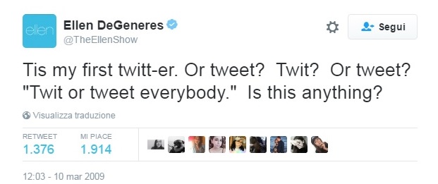 Ellen-DeGeneres-first-tweet